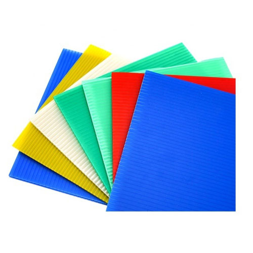 PP Guwang Sheet makulay Corrugated Plastik pag-print guwang sheet